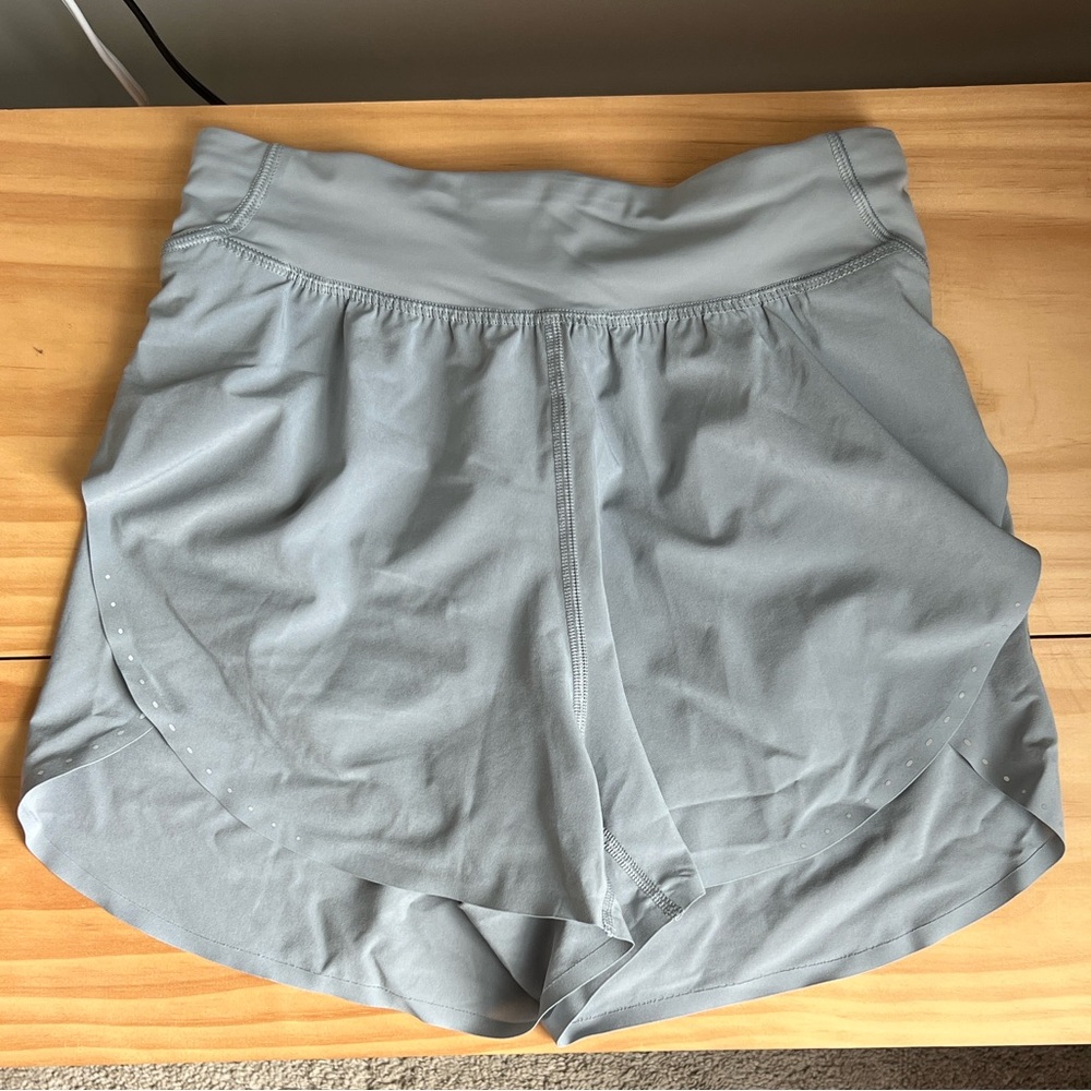 Lululemon Fast and Free High-Rise Classic-Fit Split Short 3” - Discontinued Grey